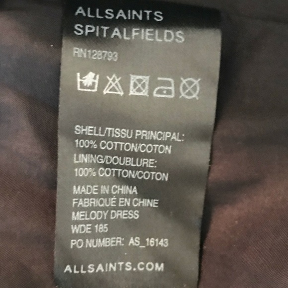 All Saints Melody Dress - Picture 7 of 9